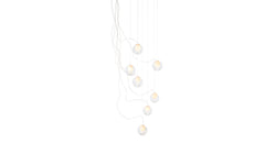 28 Random chandelier - sculptural cable