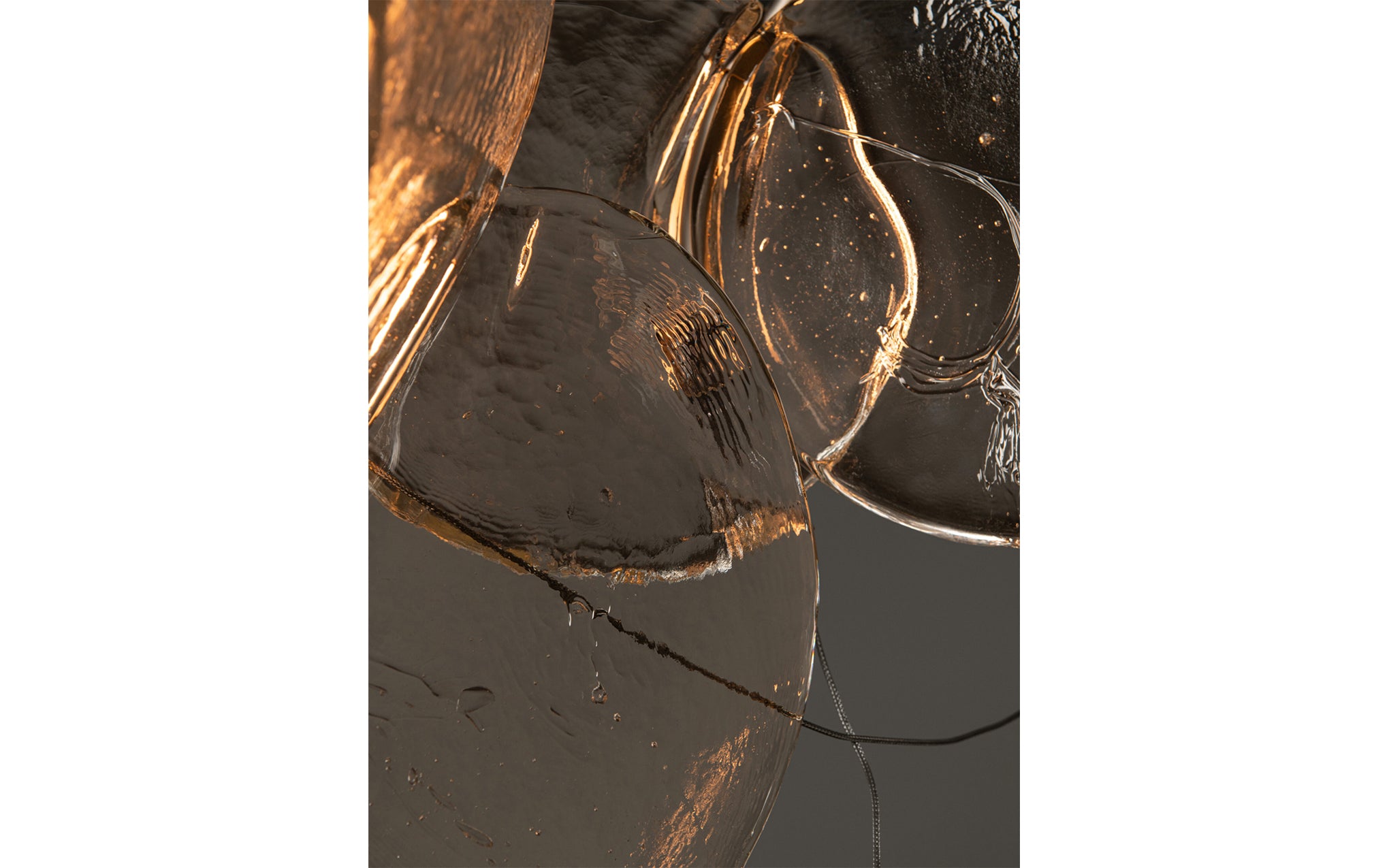 141 Random chandelier - sculptural cable