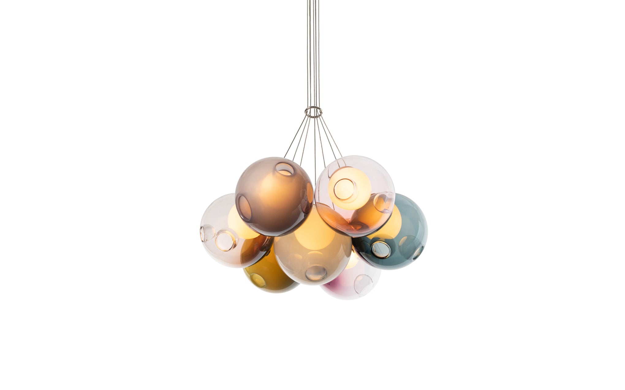 28 Cluster chandelier