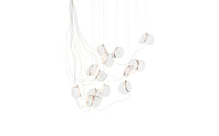 141 Random chandelier - sculptural cable