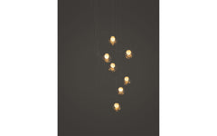 28 Random chandelier - sculptural cable