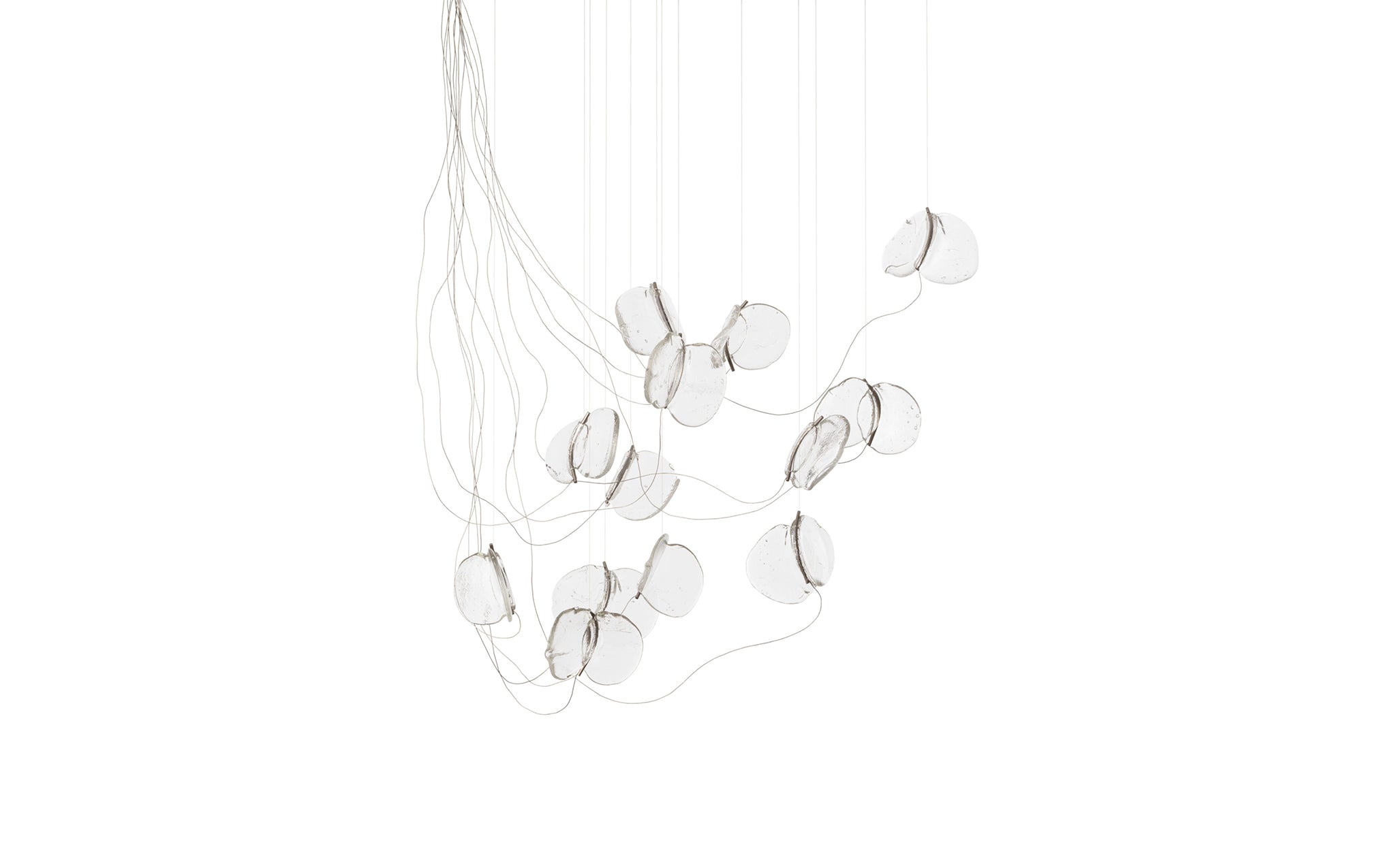 141 Random chandelier - sculptural cable