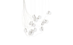 141 Random chandelier - sculptural cable