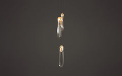 87 Cluster Column chandelier