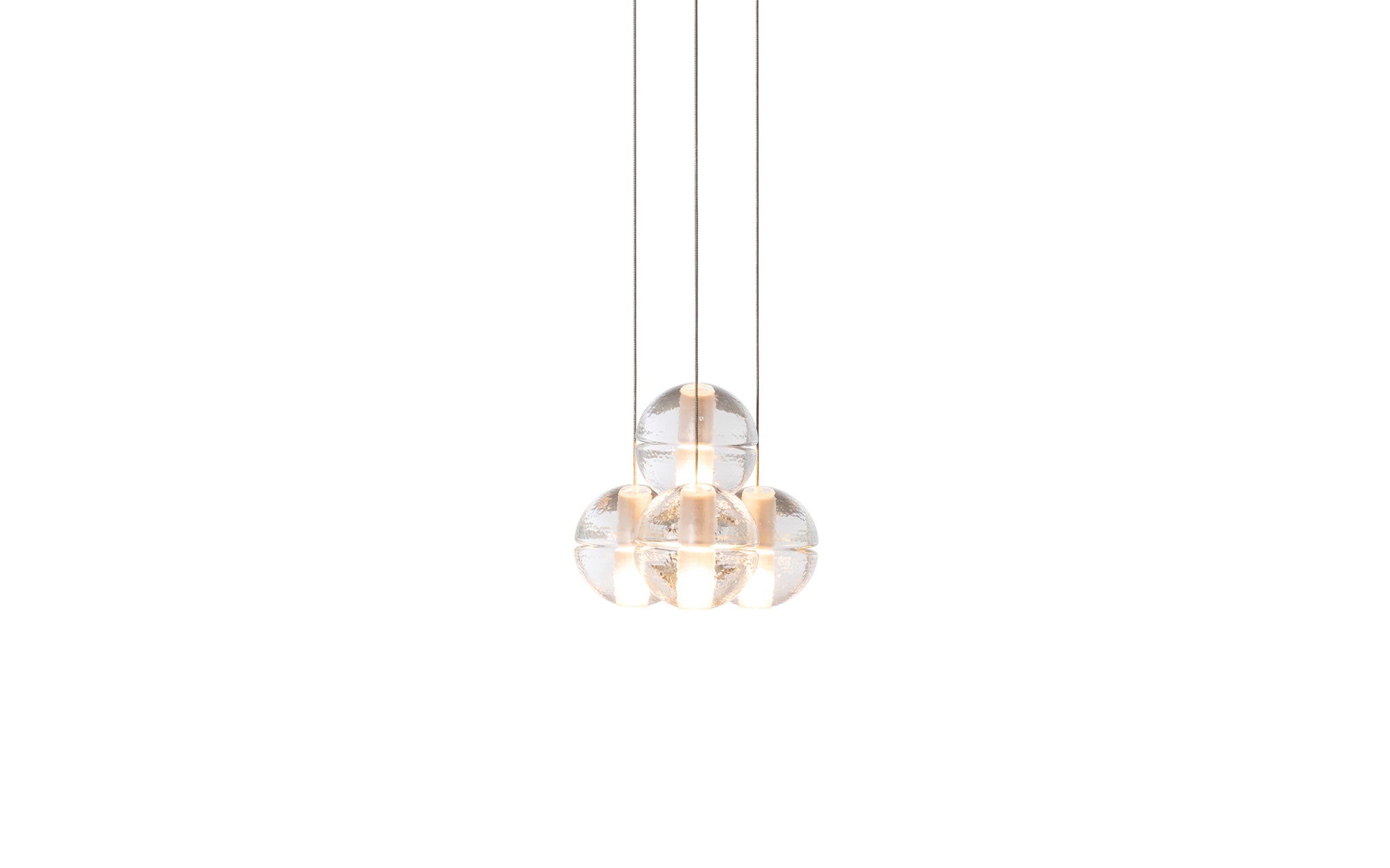 14 Geometric chandelier