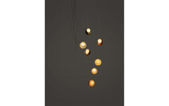 28 Random chandelier - sculptural cable