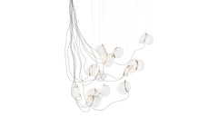 141 Random chandelier - sculptural cable