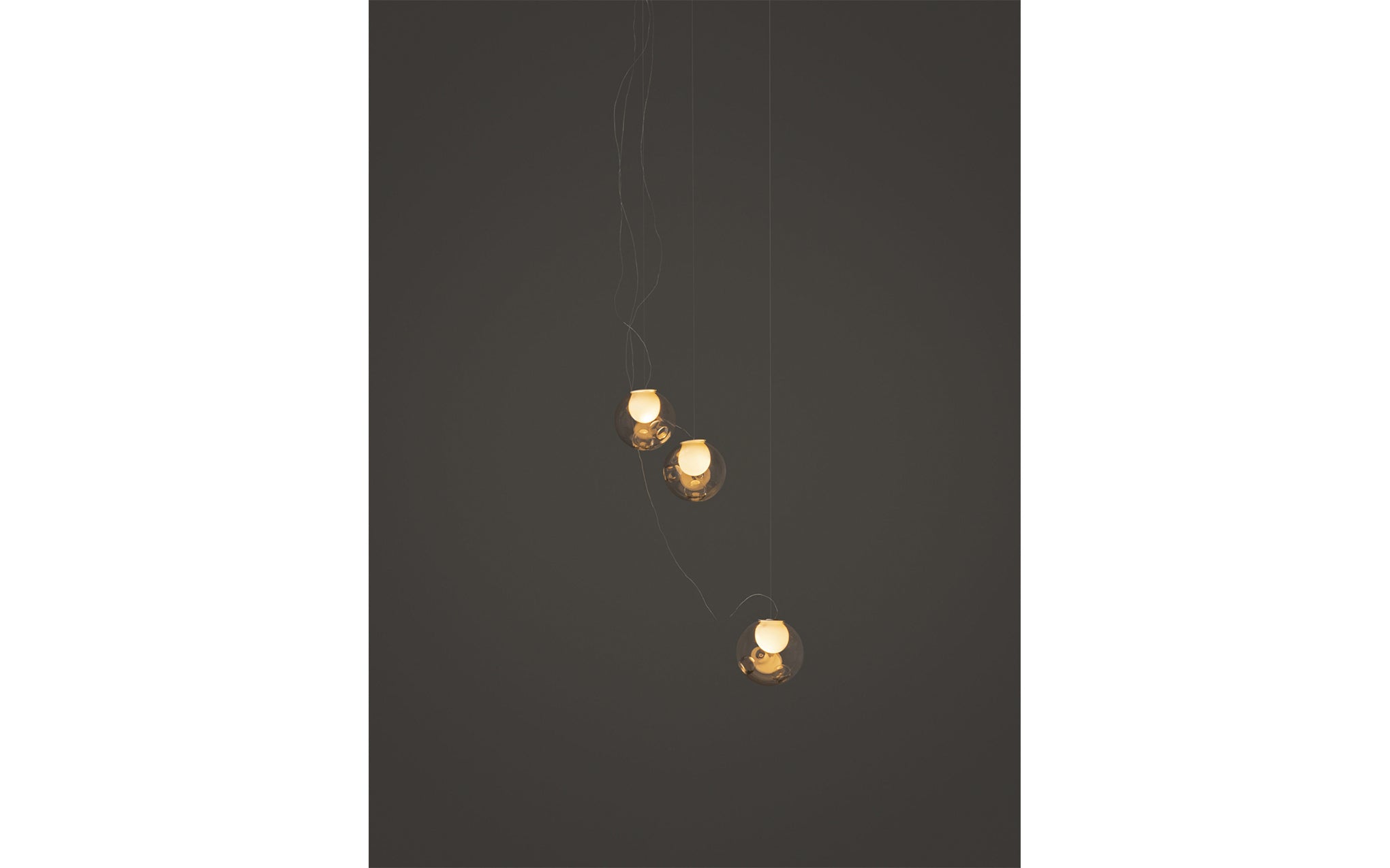 28 Random chandelier - sculptural cable