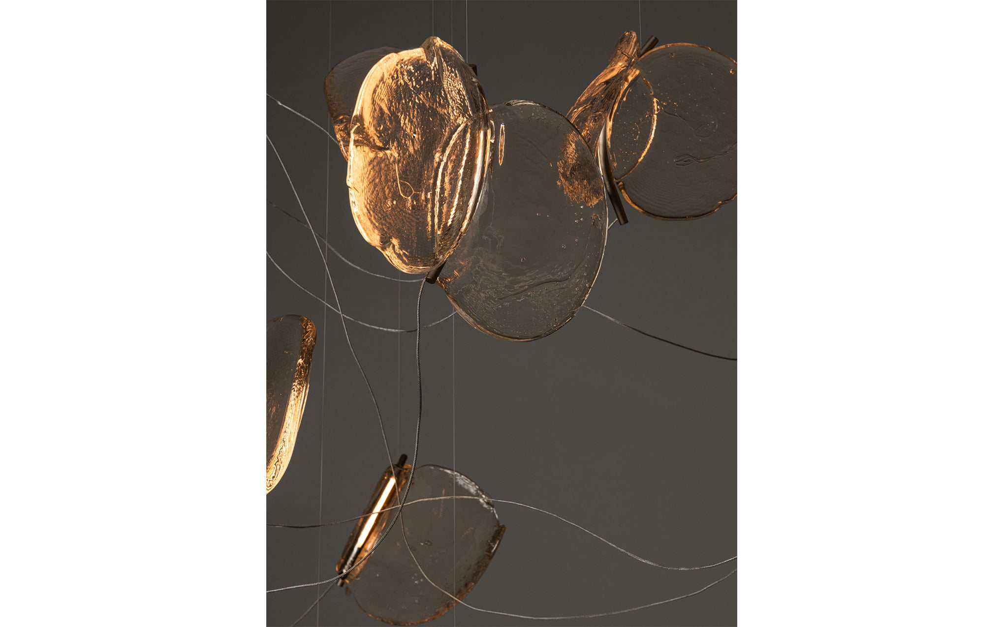 141 Random chandelier - sculptural cable