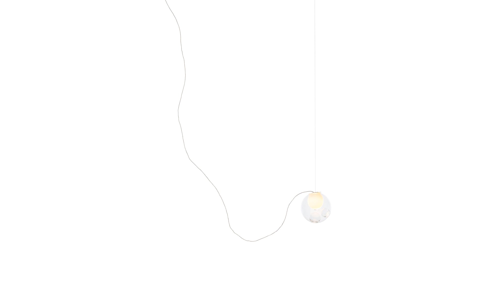 28.1 Random pendant - sculptural cable