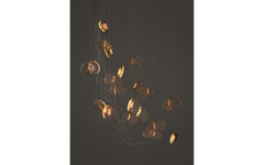 141 Random chandelier - sculptural cable