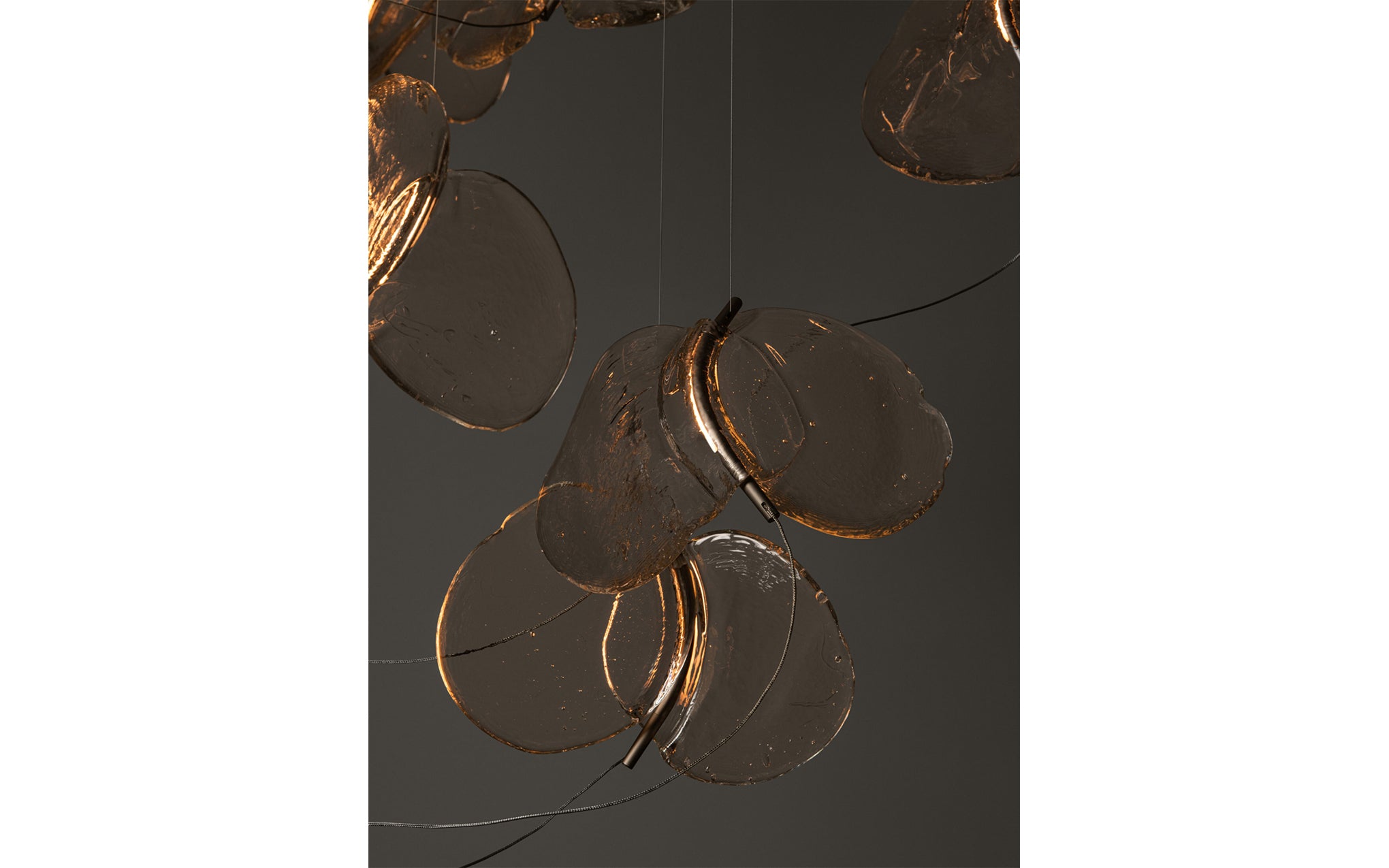 141 Random chandelier - sculptural cable