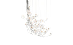 141 Random chandelier - sculptural cable