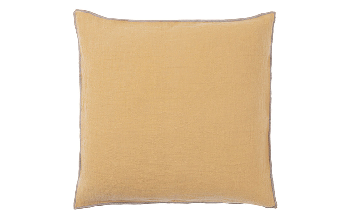 Evy linen cushion - sand