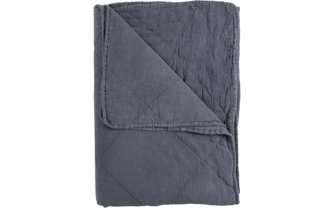 Bedspread - dark blue
