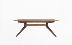 Cross extending table