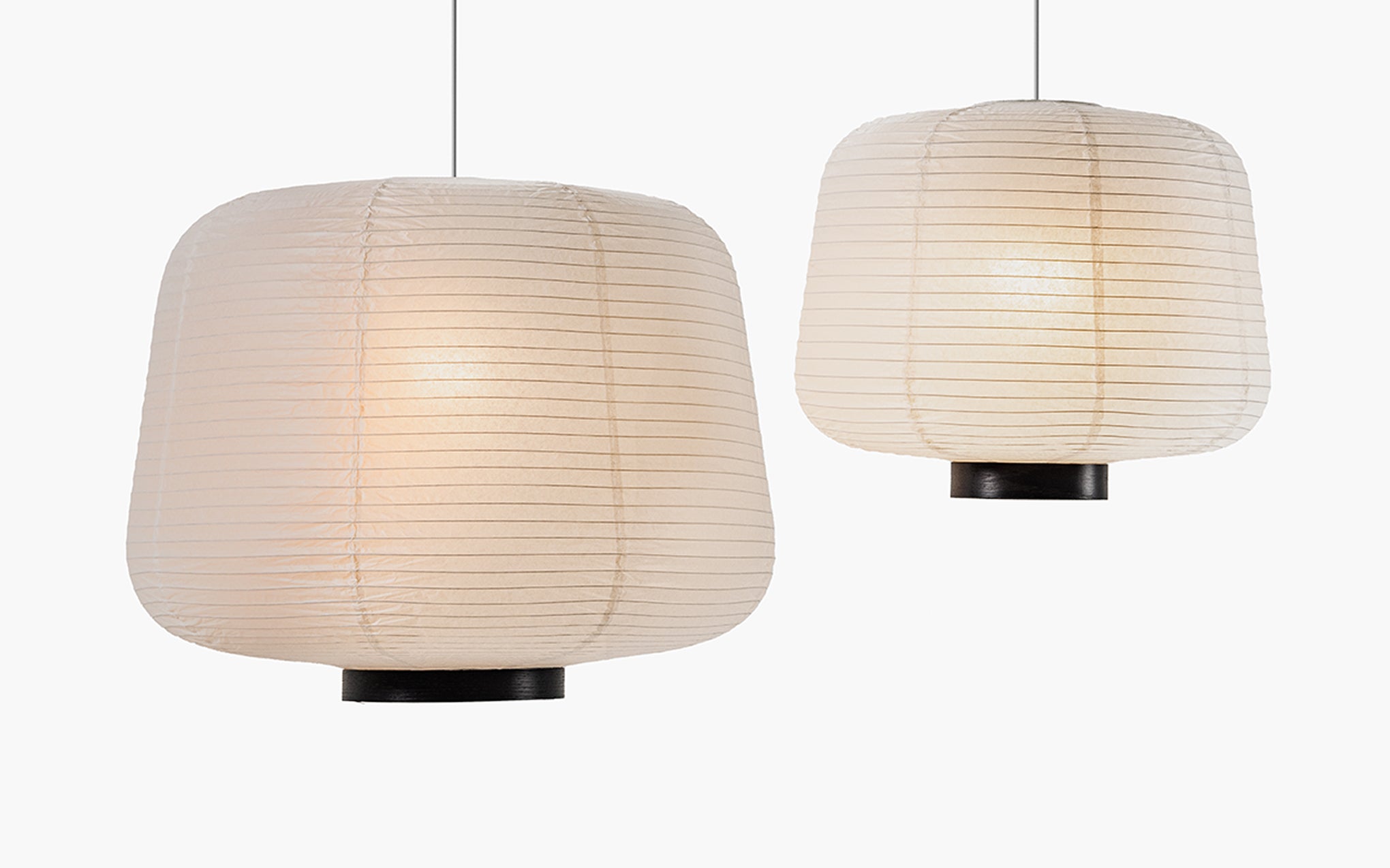 Soft paper lantern by Terence Woodgate for Case | SCP