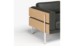 Forum two seater sofa