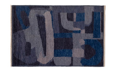 Events and Relationships rug - indigo