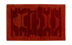 Benares rug - Rust