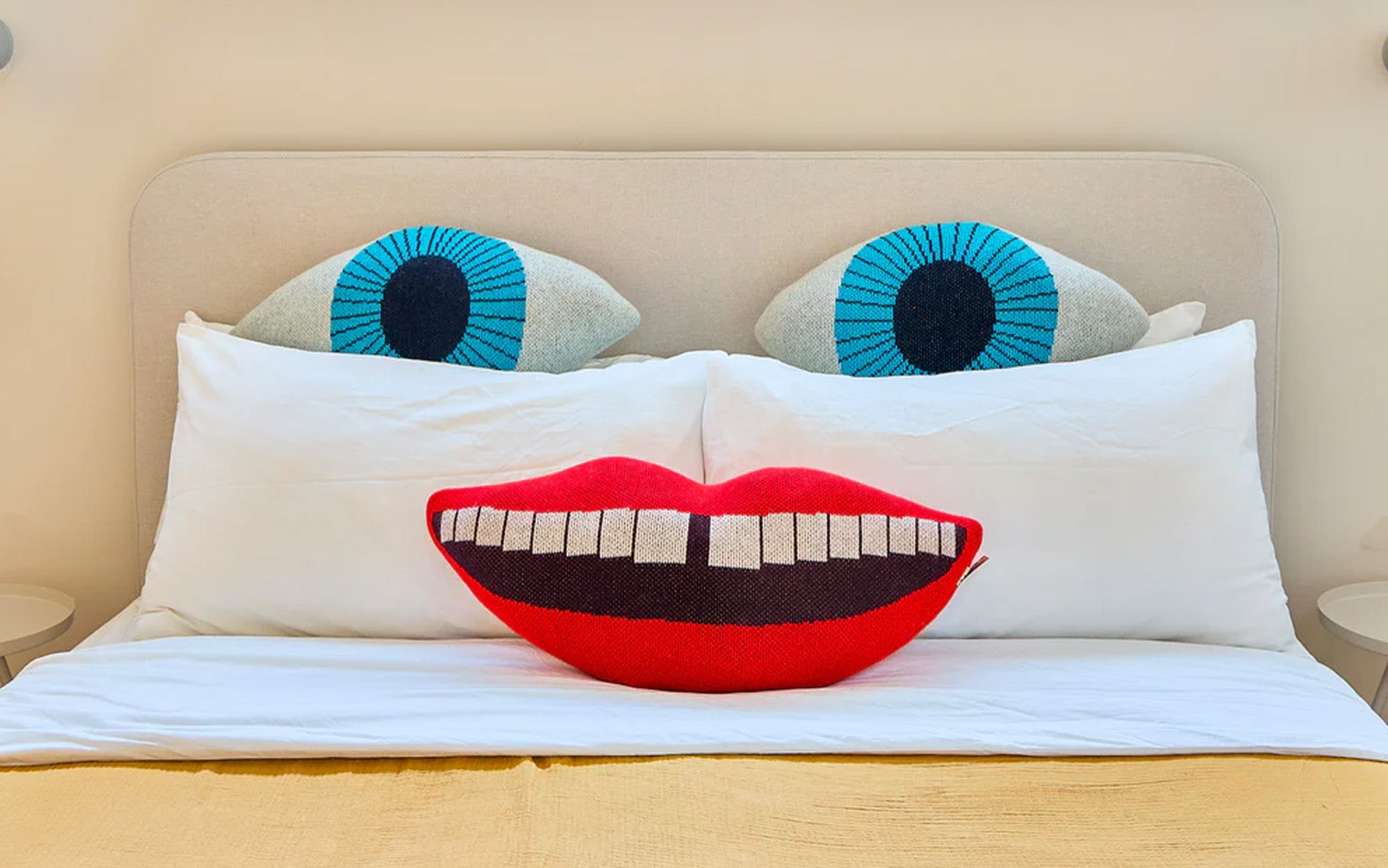 Smile Shaped cushion
