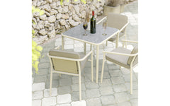 Campus outdoor square table