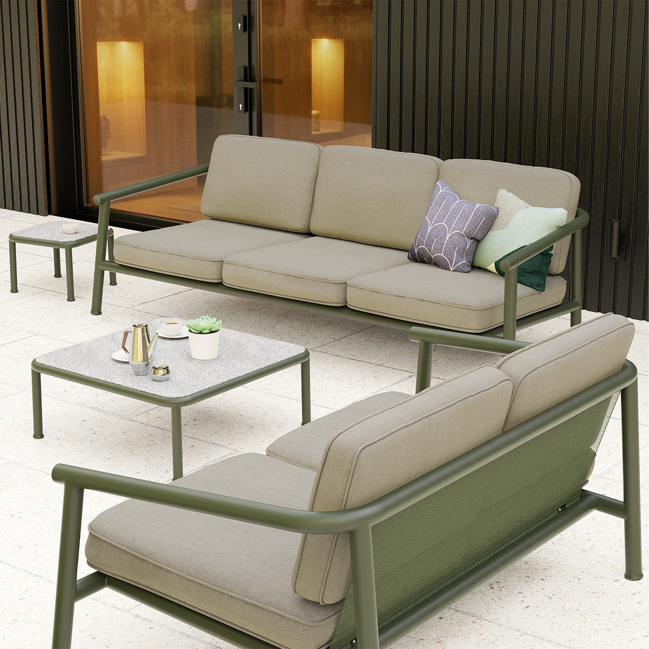 Campus outdoor side table