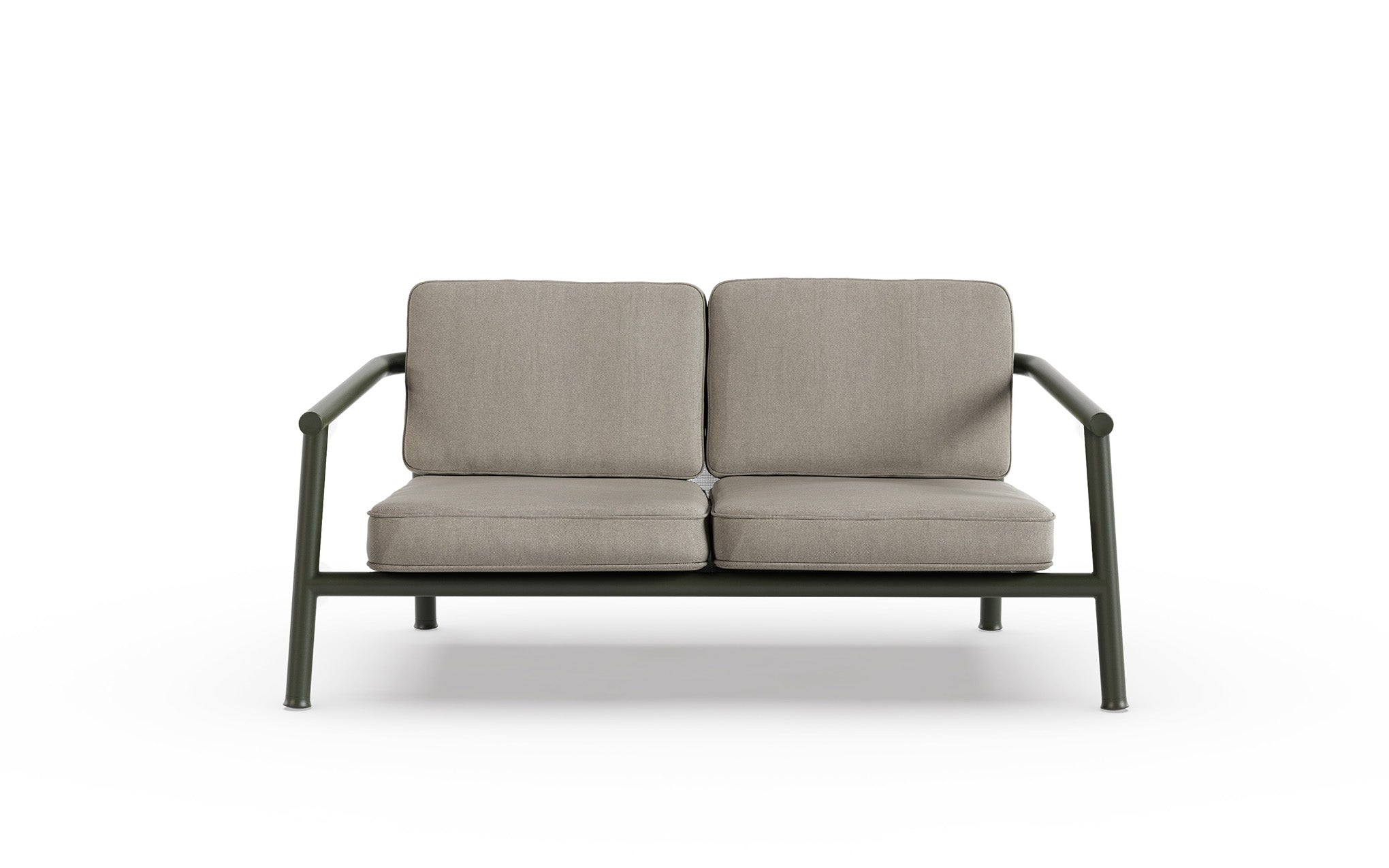 Campus outdoor two seat sofa