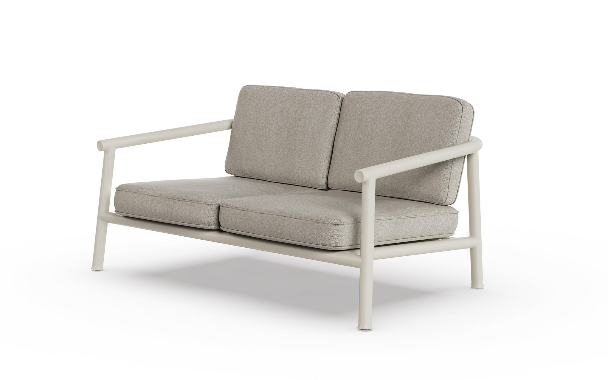 Campus outdoor two seat sofa