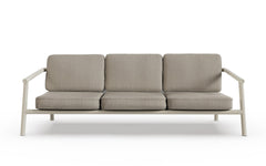 Campus outdoor three seat sofa