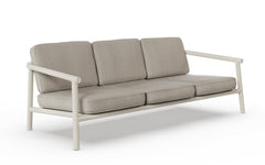 Campus outdoor three seat sofa