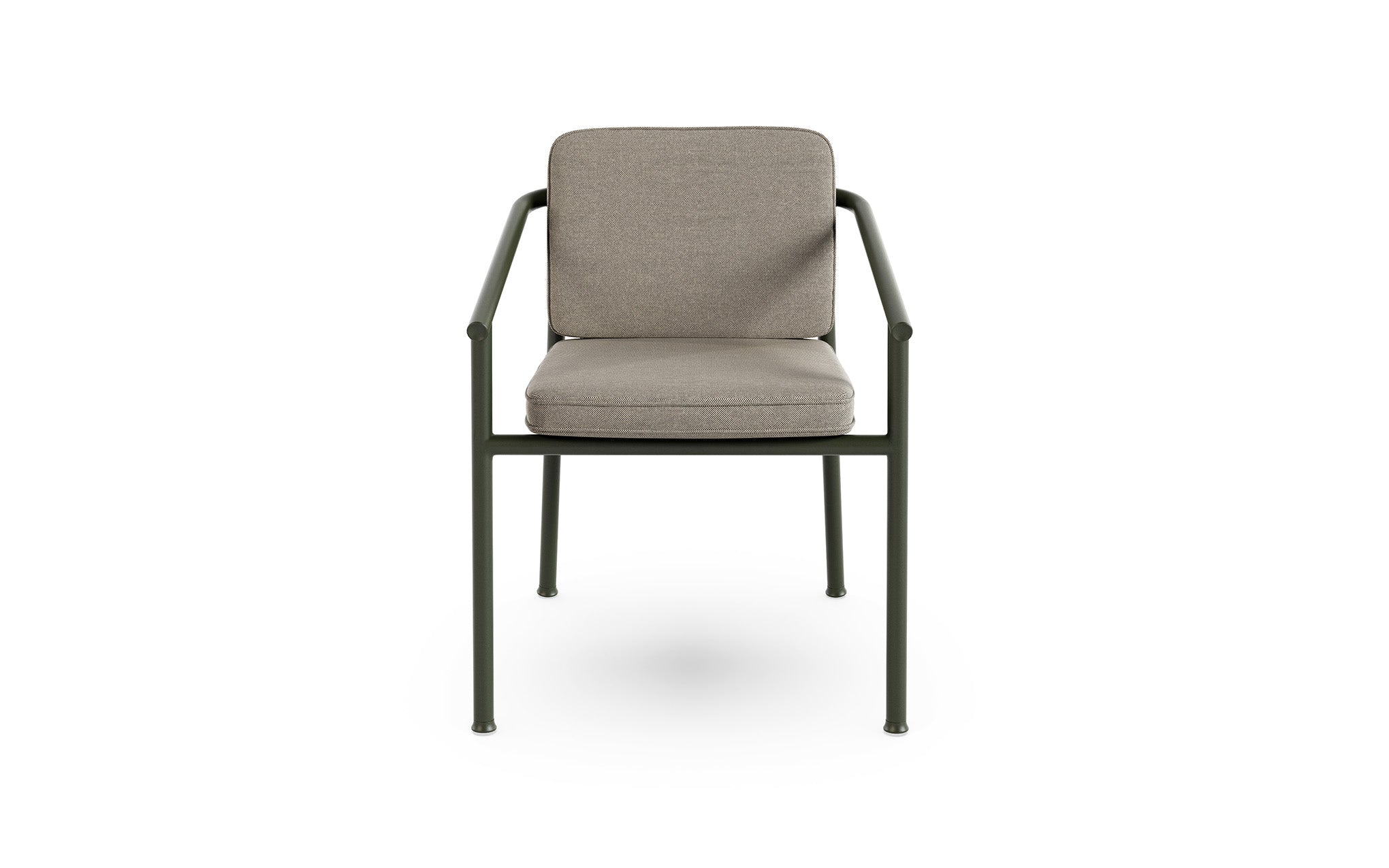 Campus outdoor upholstered armchair