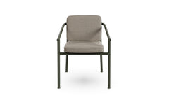 Campus outdoor upholstered armchair