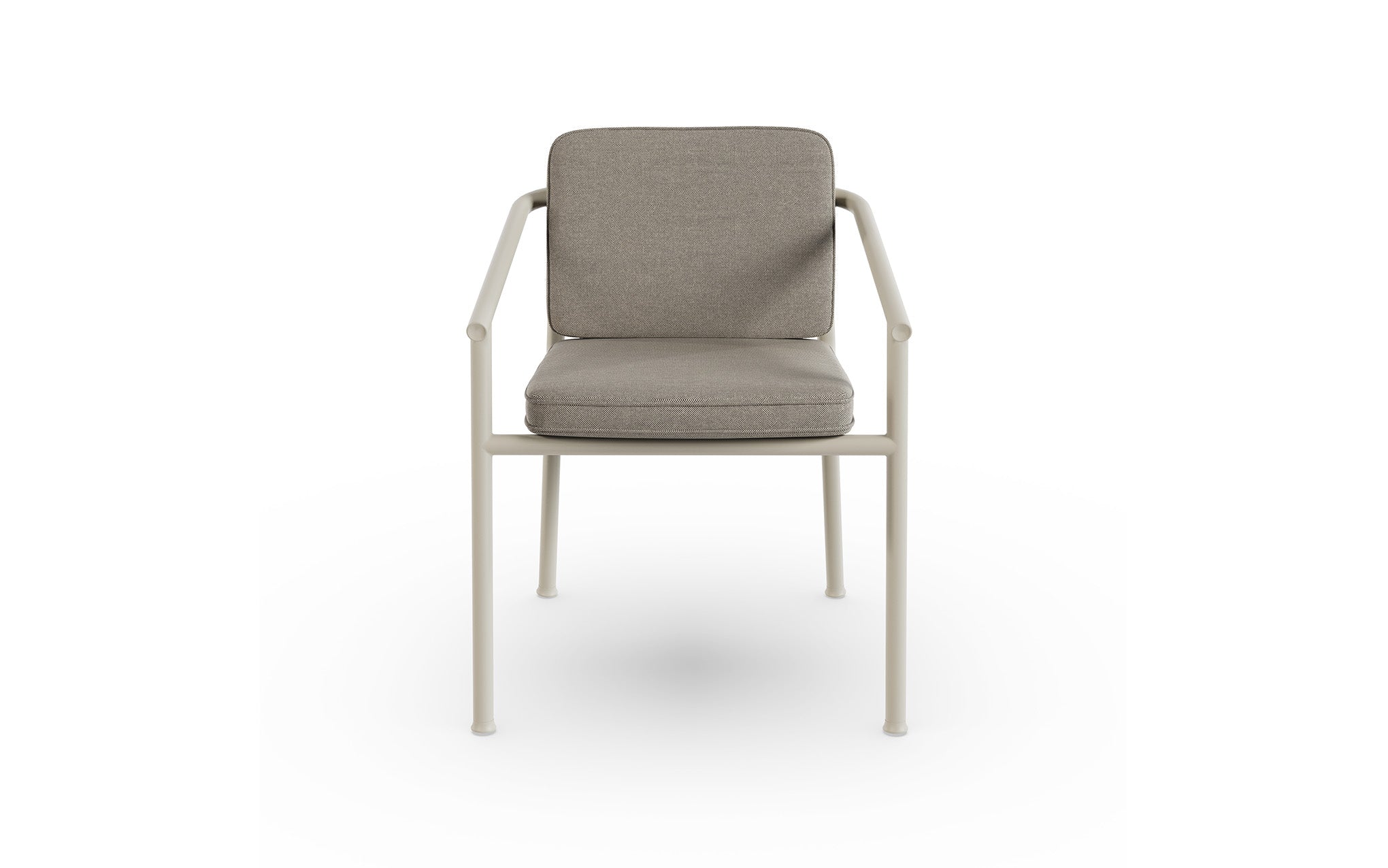 Campus outdoor upholstered armchair