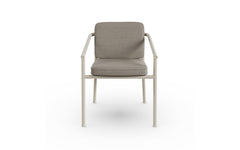 Campus outdoor upholstered armchair