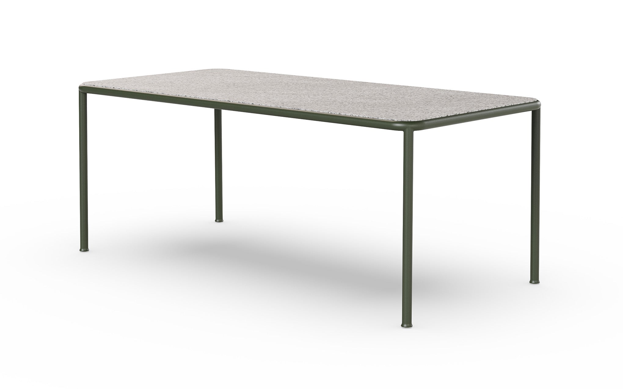 Campus outdoor rectangular table