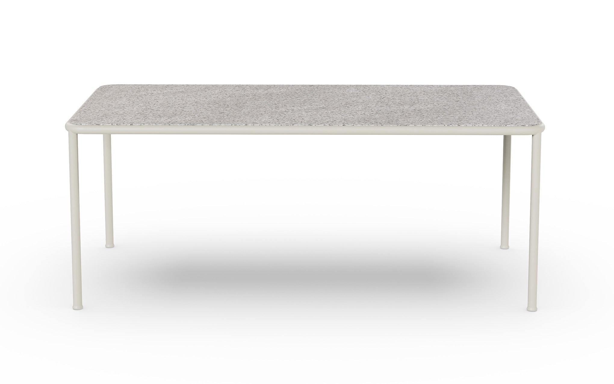 Campus outdoor rectangular table