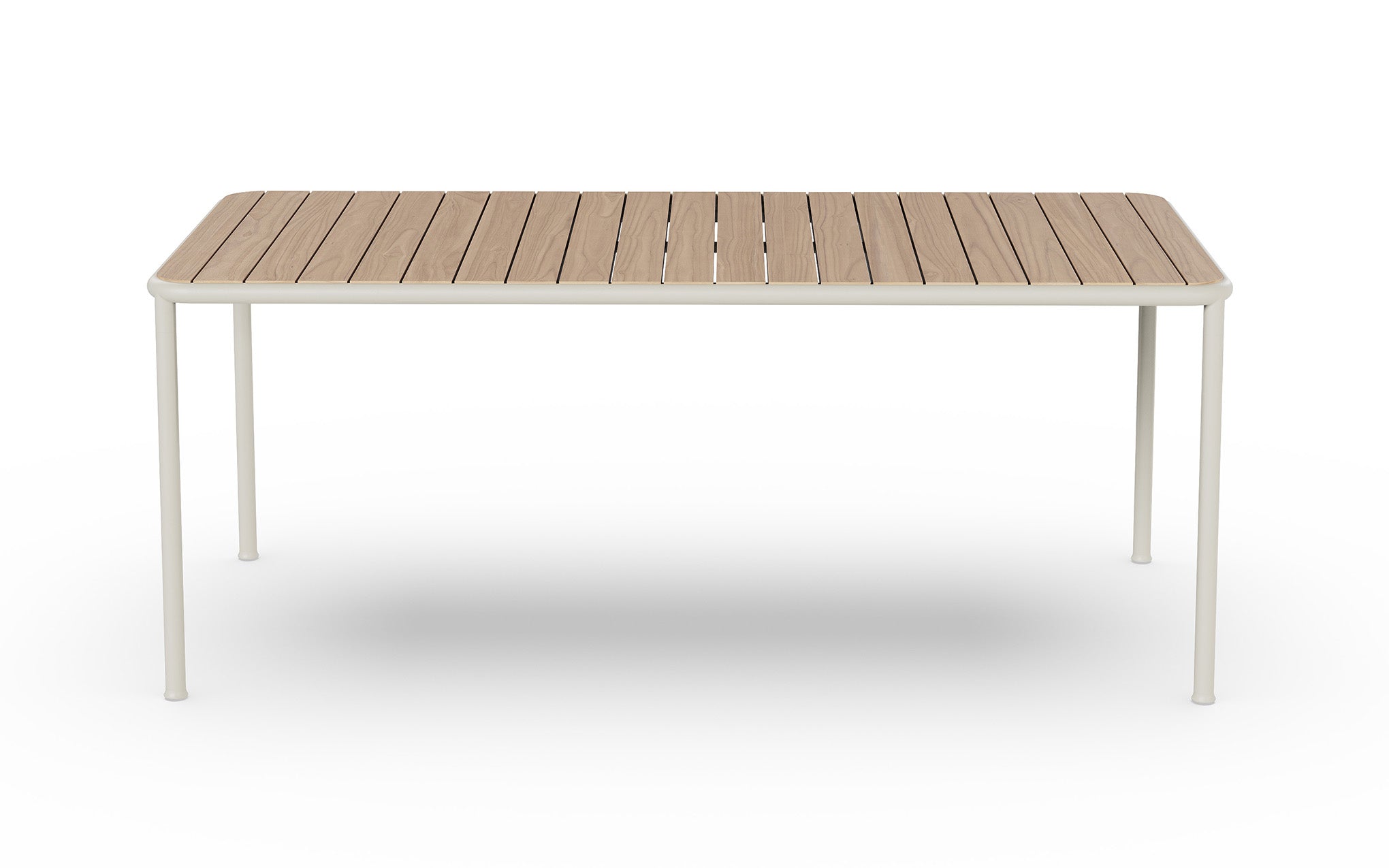 Campus outdoor rectangular table