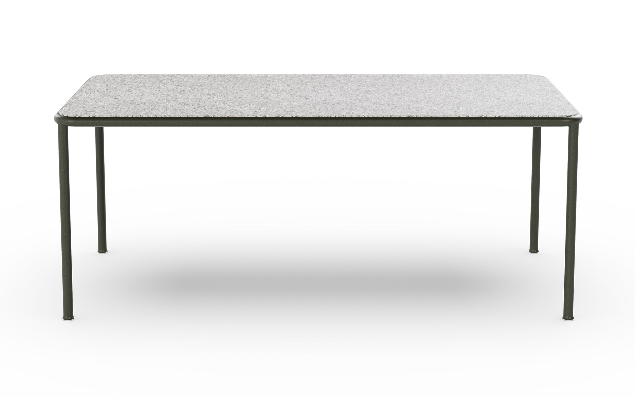 Campus outdoor rectangular table