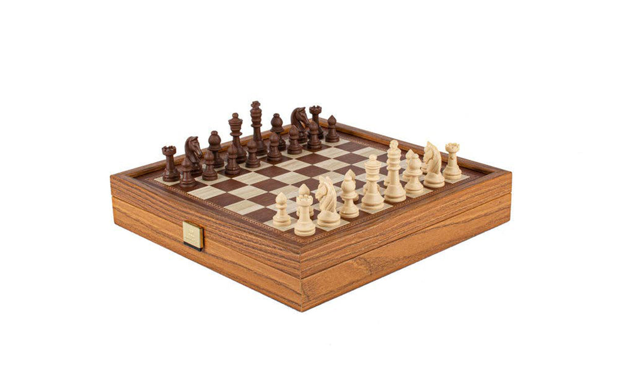 Classic 2-in-1 Chess & Backgammon game set