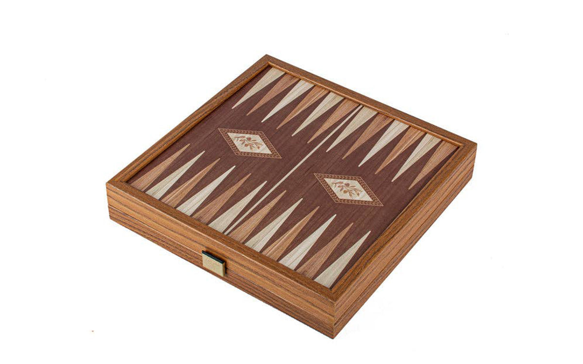 Classic 2-in-1 Chess & Backgammon game set