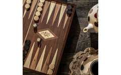 Classic 2-in-1 Chess & Backgammon game set