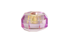 Crystal holder - lilac ombre