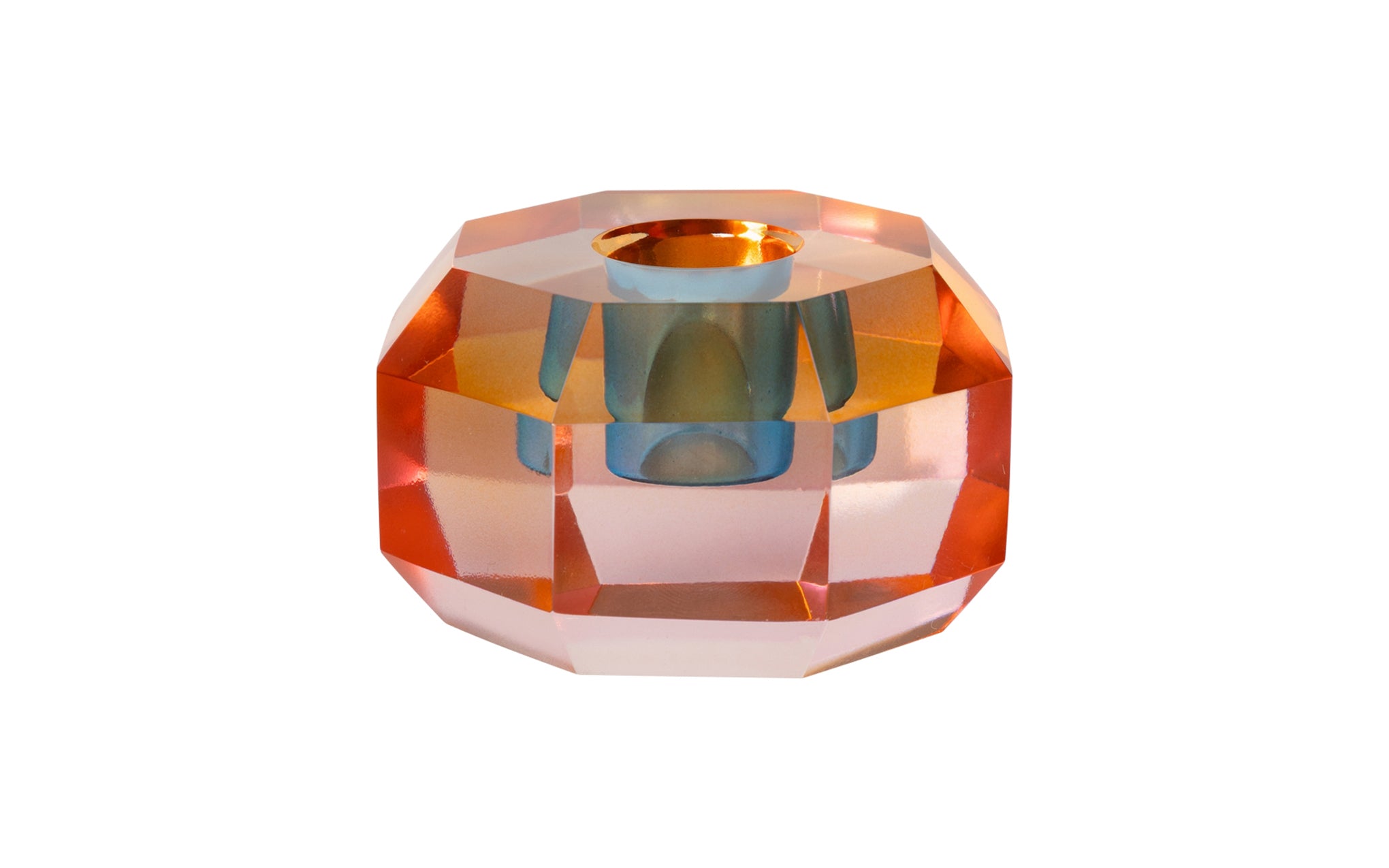 Crystal holder - rose ombre