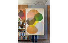 Rolling Pin A0 painting on plywood - No. 25.03