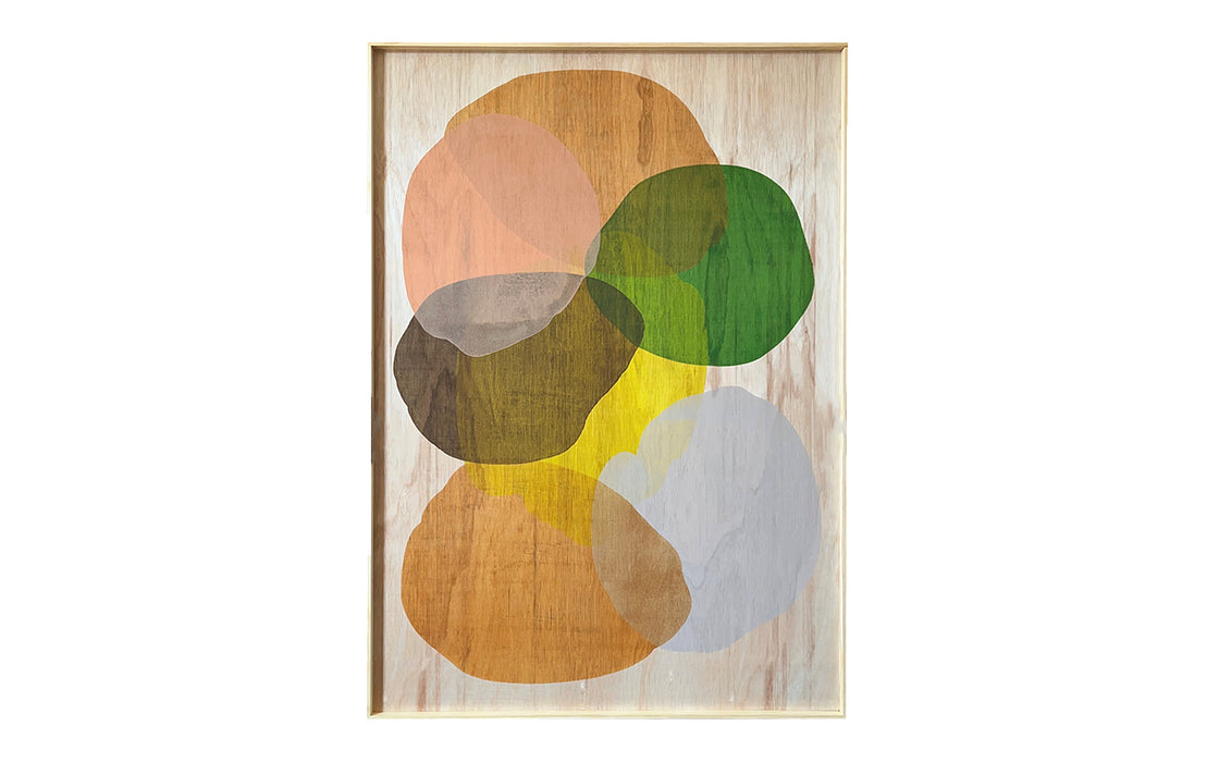 Rolling Pin A0 painting on plywood - No. 25.03