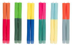 Twisted candles - set of 2