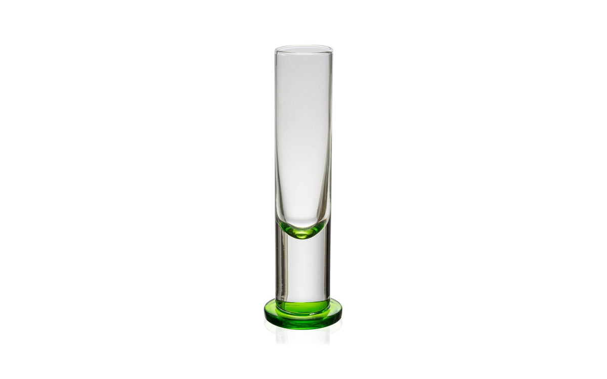DM column champagne flute glass & vase