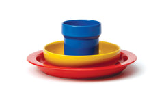 Porcelain childrens tableware set - 3 piece