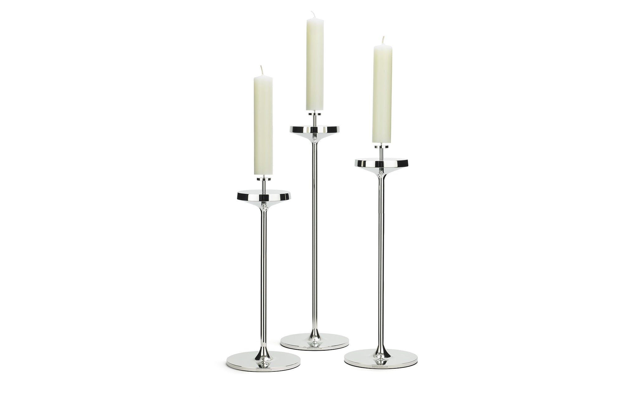 DM Embassy stainless steel candlestick